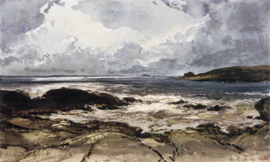Rocce a Saint - Malo, Louvre, Parigi